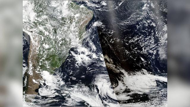 Moon’s Shadow Cast On Earth - Seen From Space | Video
