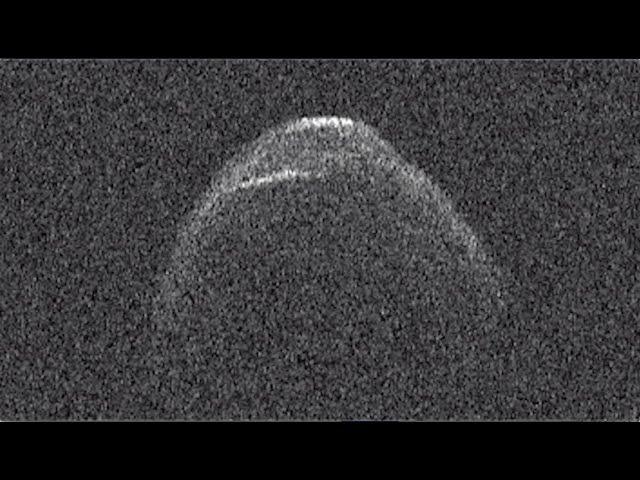 Big asteroid 1998 OR2 seen in radar imagery ahead of fly-by