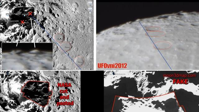 Telescope 4K: UFOs & Alien Structures Found On Moon South Pole, NASA Liar