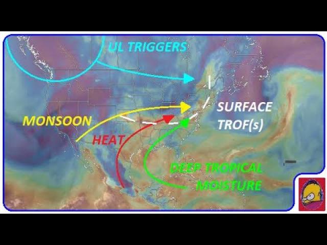 Dakota & Minnesota Derecho! Texas Tropical Storm? Heat Wave.