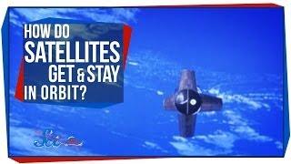 How Do Satellites Get&Stay in Orbit?