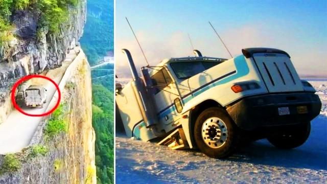 10 Roads you would never want to DRIVE on!