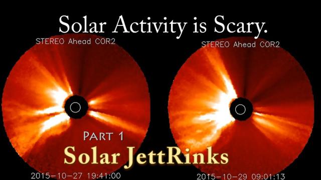 The Sun's Solar Activity is Scary. Part 1 - The Jettrinks