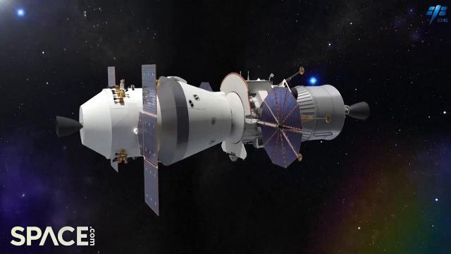China launches and lands crew on the moon in new animation