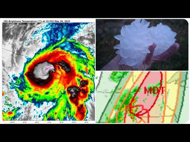 RED ALERT! Uncommon Particularly Dangers Tornado Situation! Hurricane to hit Mexico, then ?Florida?