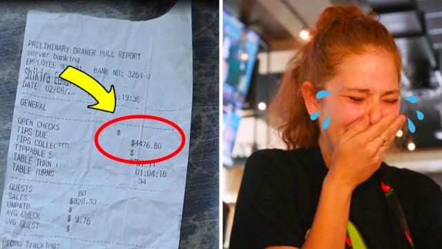 Greedy Manager Refuses To Give Struggling Waitress Her $4000 Tip for Strange Reason