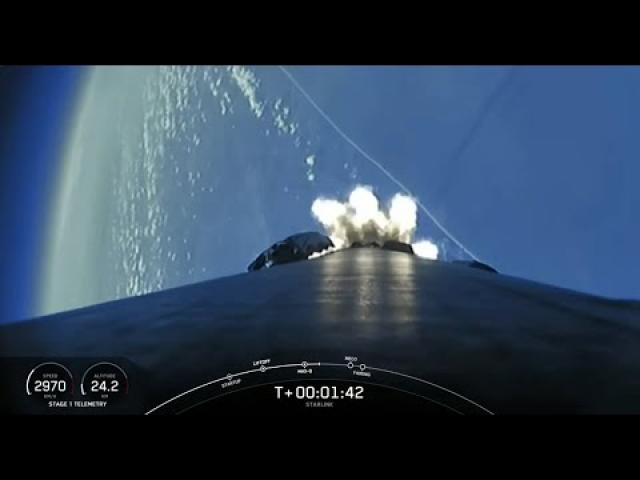 SpaceX launches 49 Starlink satellites from Florida, nails booster landing