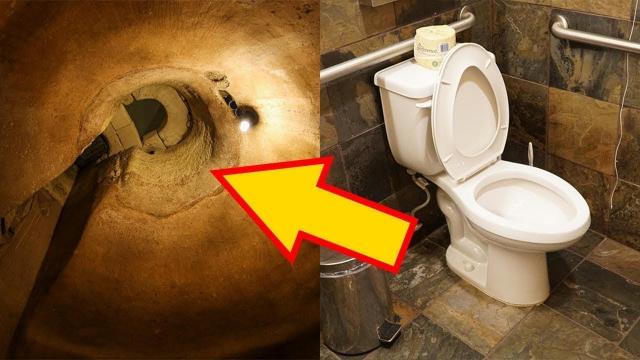 When An Italian Guy Went To Repair His Toilet, He Unearthed An Ancient Underground Complex