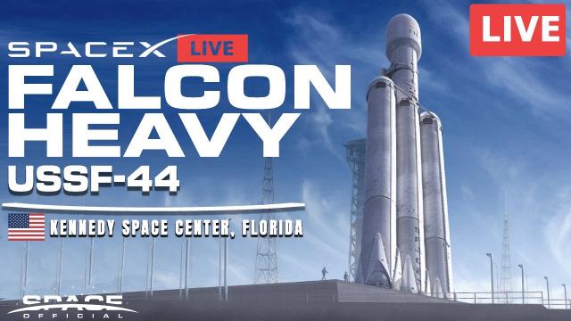 LIVE! SpaceX Falcon Heavy Rocket Launch @Kennedy Space Center