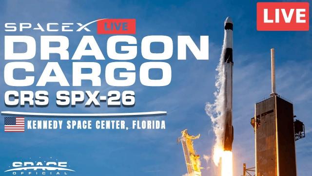 LIVE: NASA's SpaceX to Launch Dragon • Cargo Delivery Mission to the International Space Station