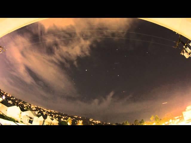 Geminid Meteors Rain Over Los Angeles | Time-Lapse Video