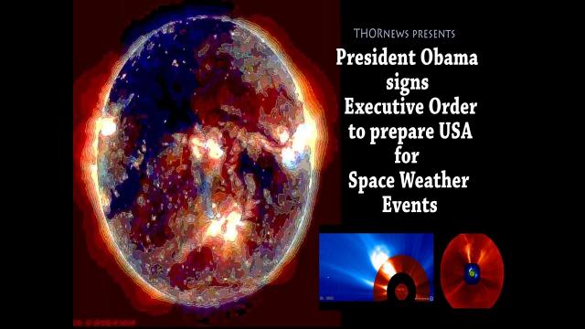 President Obama signs Executive Order preparing USA for Space Weather Events