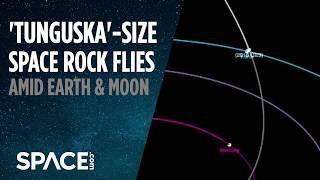 Surprise! 'Tunguska'-Size Asteroid Flies Between Earth and Moon