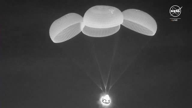 Splashdown! SpaceX Dragon with Crew-7 returns to Earth after 6 months in space
