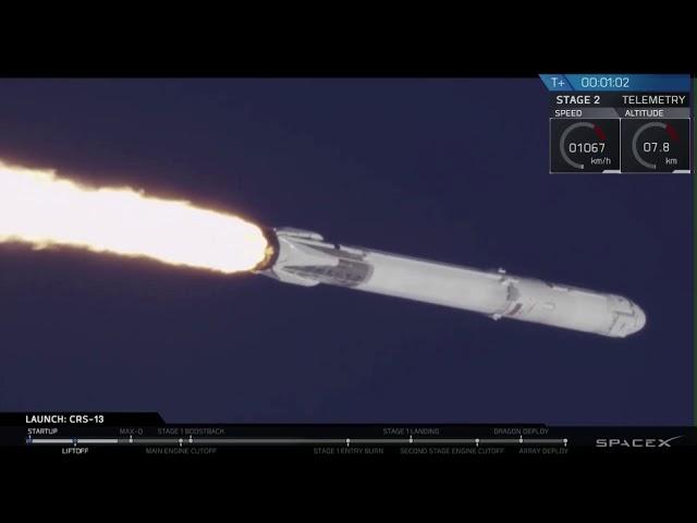 Blastoff! SpaceX Launches ISS Resupply Mission with Reused Rocket, Capsule