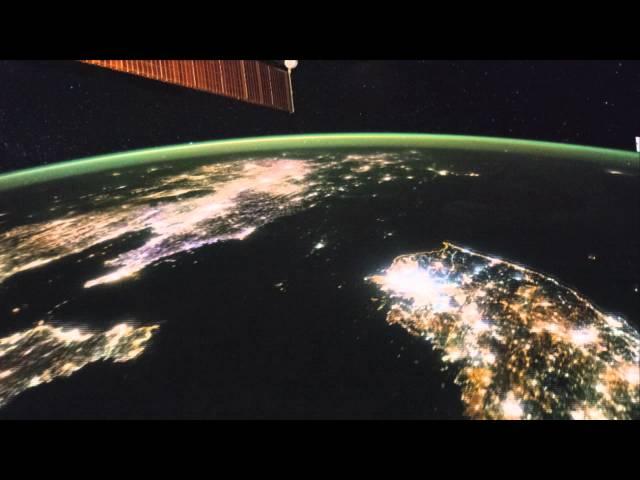 North Korea Looks Strangely Dark From Space In Asia Fly-Over | Video