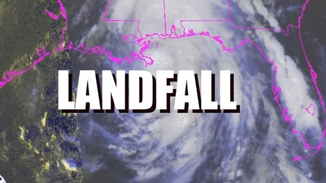 Hurricane Nate makes Landfall