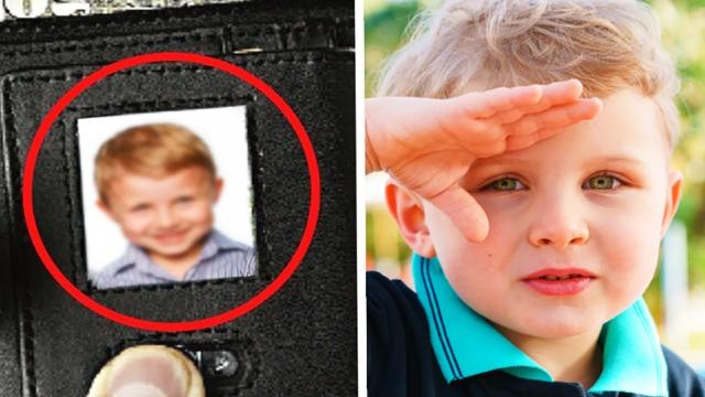 Homeless boy finds millionaire's wallet but is totally shocked to see a familiar photo inside