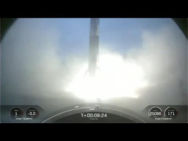SpaceX launches 46 Starlink satellites from California, nails landing
