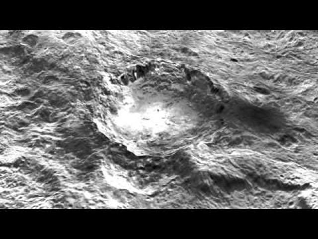 Strange Bright Spots On Dwarf Planet Ceres’ Pyramid Mountain | Video