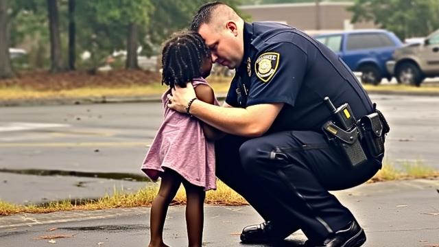 Officer Is Approached By Orphan - Then She Says 3 Words That Has Him Call For Backup