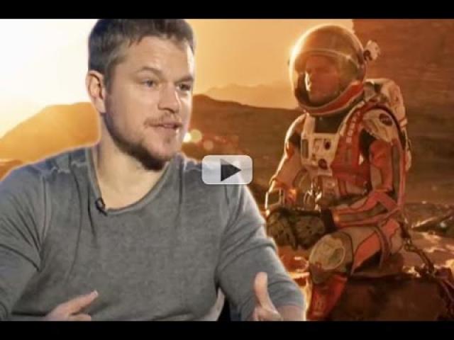 Matt Damon – Making 'The Martian' Was Amazing | Exclusive Interview