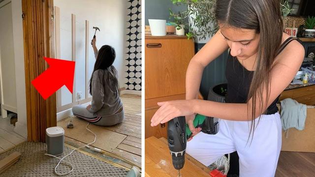 Brilliant 12-Year-Old Girl With $125 Budget Completely Improves Her Family’s Home In Just 10 Days