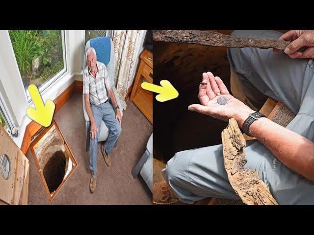A Man Make An Incredible Archeological Discovery Under His living Room Carpet