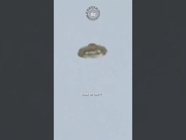 Disc shaped UFO / UAP spotted in Montana, USA, February 2023 ???? #shorts