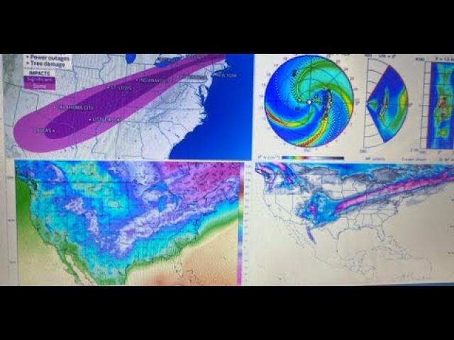 RED ALERT! 2000 Mile Ice & Snow storm probable from Dallas to Newfoundland! + a Solar Storm.