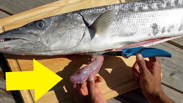 Mom Gets the Surprise of Her Life While Cleaning a Fish - What Is That?!