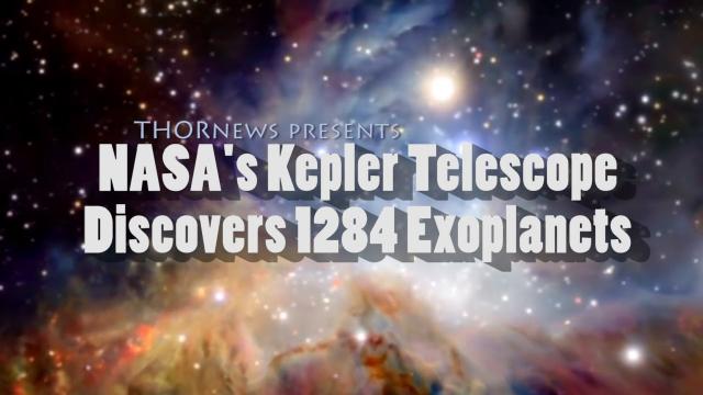 NASA's KEPLER Satellite discovers 1284 Planets!