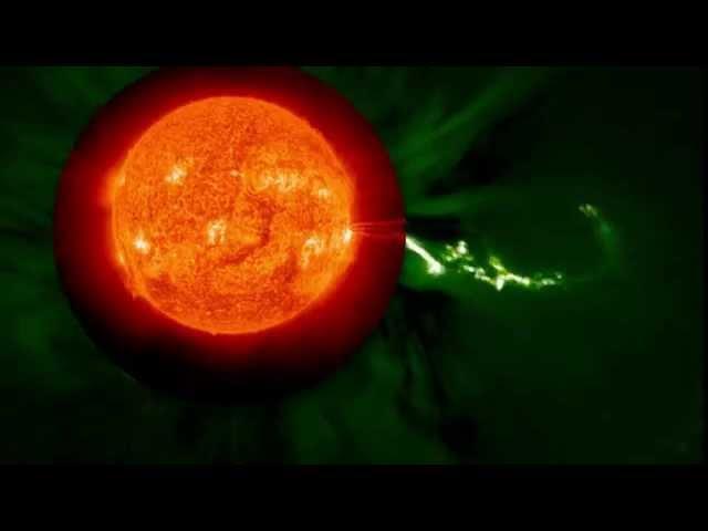 Spectacular August Solar Flare - Wide View From NASA | Video