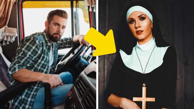 Truck Driver Gives Lost Nun A Lift - He Calls The Police When She Reveals Her Destination