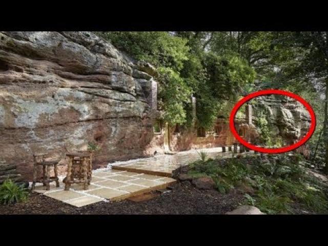 What’s Behind His Rock Wall Is The Last Thing You’d Expect This Is Incredible