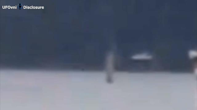 Cigar Shape UFO Filmed, Enters the Forest in Canada