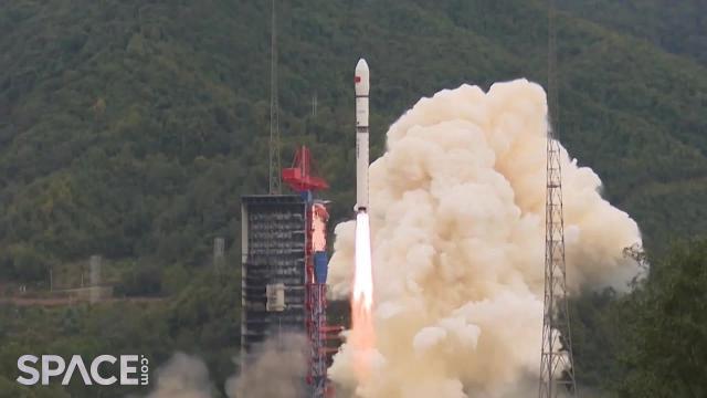 Blastoff! China launches 'test satellite' atop Long March 2D rocket
