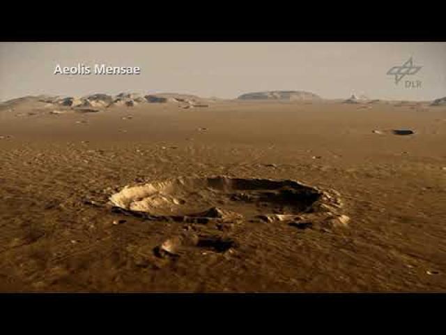Fly Over NASA InSight’s New Mars Home - Elysium Planitia