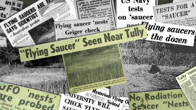 The Mysterious Tully Australia Saucer Nest UFO Incident from 1966 (Declassified File) - FindingUFO