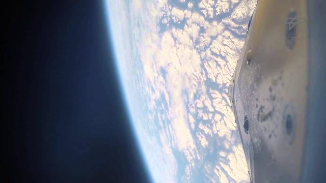 Dizzying Up And Down Rocket Flight Captured By On-Board Cam | Video
