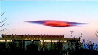 ‘UFO clouds’ spotted in NW China