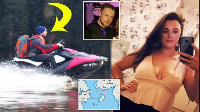 Man Jet Skis Across The Sea To See His Girlfriend, But Gets An Unfriendly Welcome