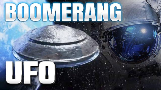 THE DAY WHEN A BOOMERANG UFO APPEARS DURING NASA SPACE MISSION ON ITS WAY TO ISS ????