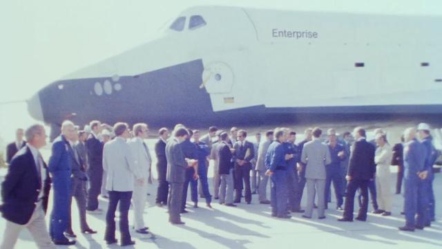 That time King Charles met NASA's space shuttle Enterprise (as a Prince)