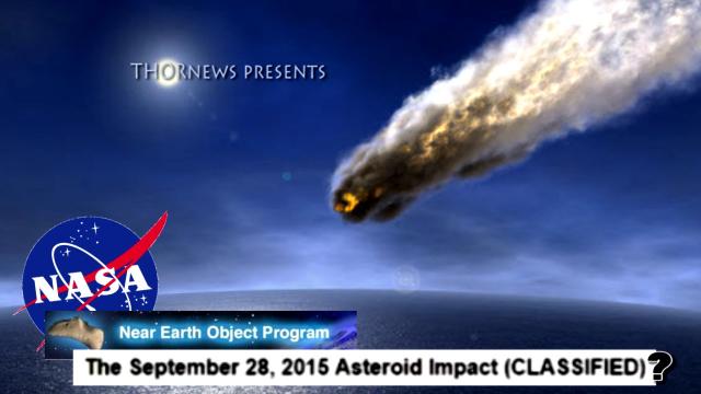 Classified NASA docs leaked? Asteroid to hit Earth September 28th 2015?!?