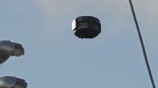 UFO Sightings Clear Footage Metallic Disk Hovers Broad Daylight May 2, 2102 Best UFO Footage!