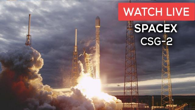 WATCH LIVE: SpaceX to Launch an Italian satellite CSG-2 to Sun-Synchronous Orbit