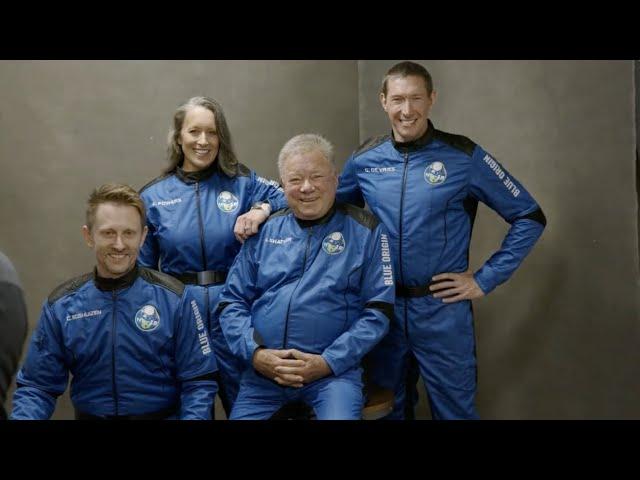 William Shatner talks 'life-changing' Blue Origin spaceflight