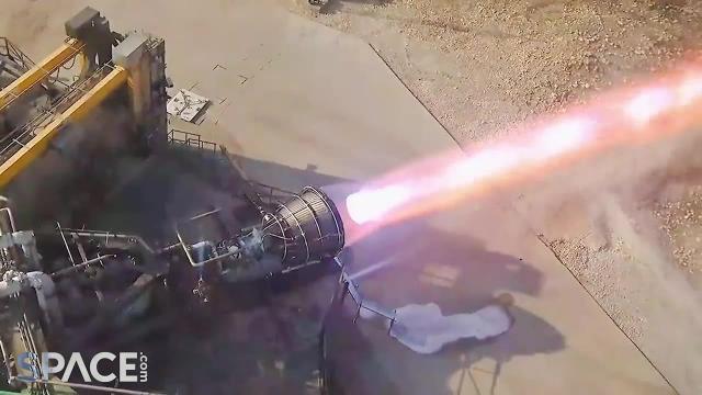 SpaceX fires up raptor engine for moon flight and landing tests