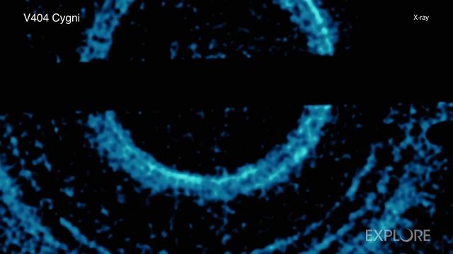 X-ray rings spotted around black hole - Take a tour